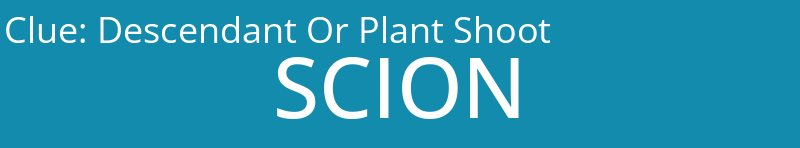 Descendant Or Plant Shoot