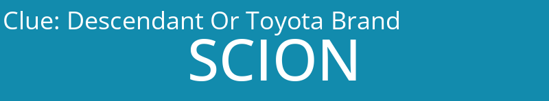 Descendant Or Toyota Brand