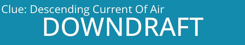 Descending Current Of Air