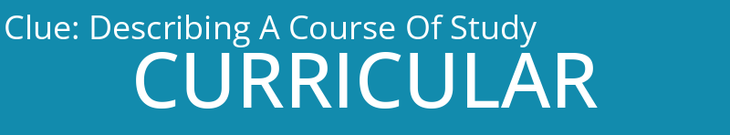 Describing A Course Of Study