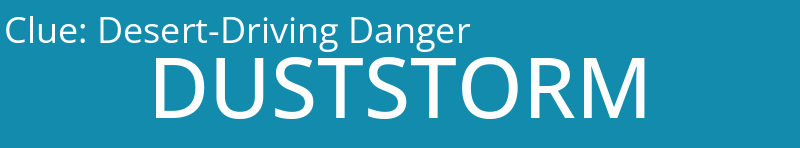 Desert-Driving Danger