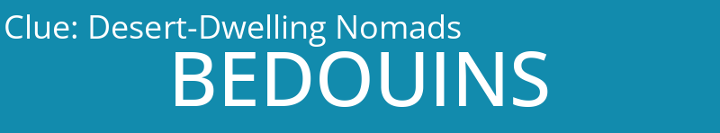 Desert-Dwelling Nomads