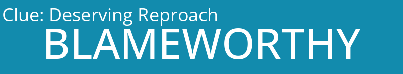 Deserving Reproach