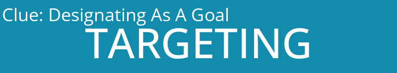 Designating As A Goal