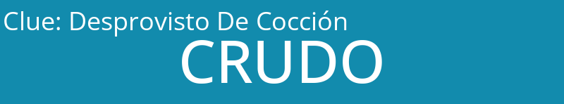 Desprovisto De Cocción
