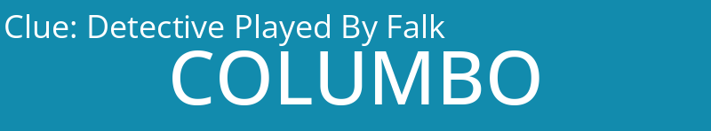 Detective Played By Falk