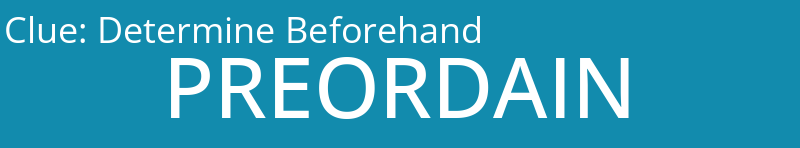 Determine Beforehand