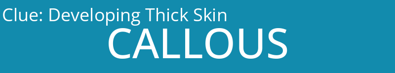 Developing Thick Skin