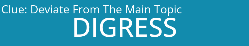 Deviate From The Main Topic