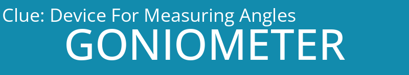 Device For Measuring Angles