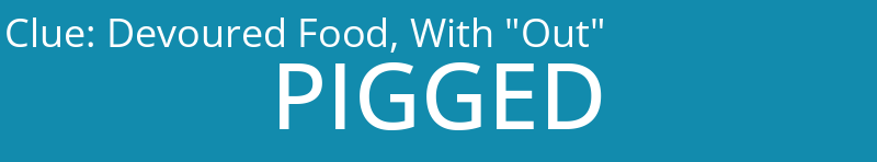 Devoured Food, With "Out"