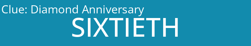 Diamond Anniversary