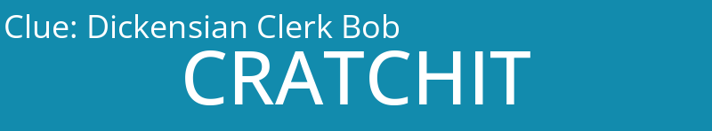 Dickensian Clerk Bob