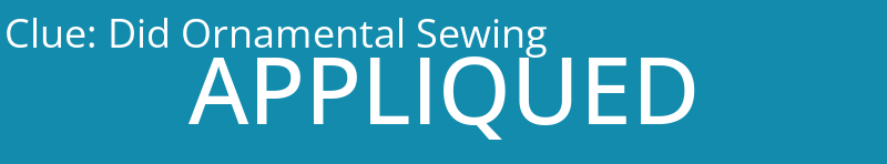 Did Ornamental Sewing
