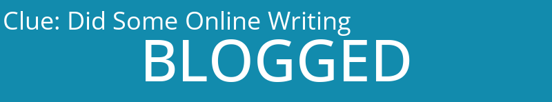 Did Some Online Writing