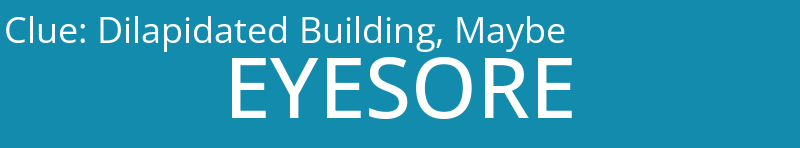 Dilapidated Building, Maybe