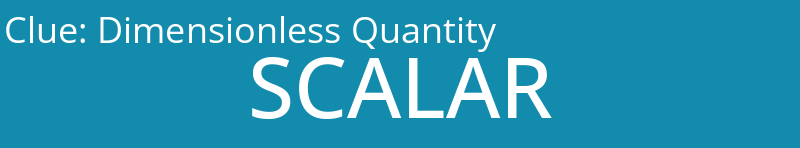 Dimensionless Quantity