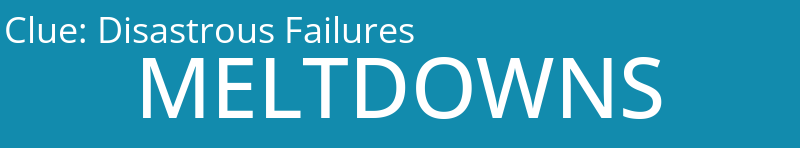 Disastrous Failures
