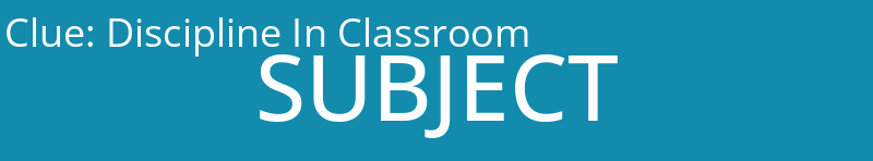 Discipline In Classroom