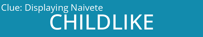 Displaying Naivete