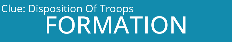 Disposition Of Troops