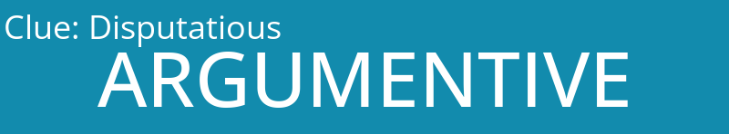 Disputatious