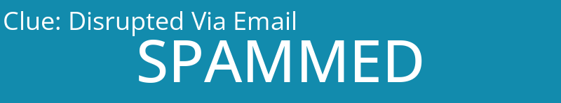 Disrupted Via Email
