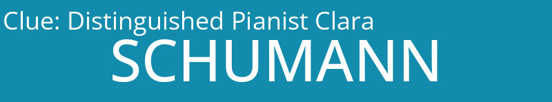 Distinguished Pianist Clara