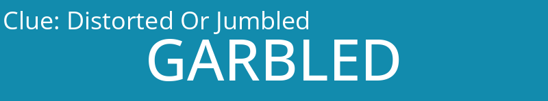 Distorted Or Jumbled