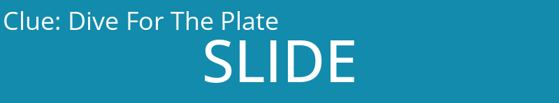 Dive For The Plate