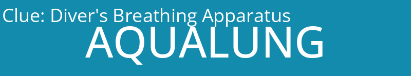 Diver's Breathing Apparatus