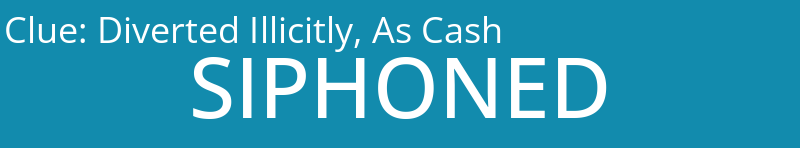 Diverted Illicitly, As Cash