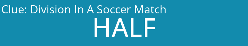 Division In A Soccer Match