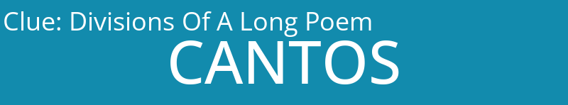 Divisions Of A Long Poem
