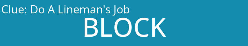 Do A Lineman's Job