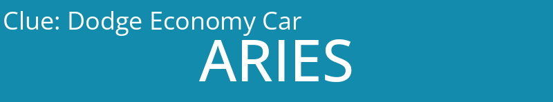 Dodge Economy Car