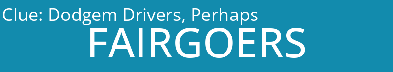 Dodgem Drivers, Perhaps