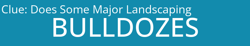 Does Some Major Landscaping