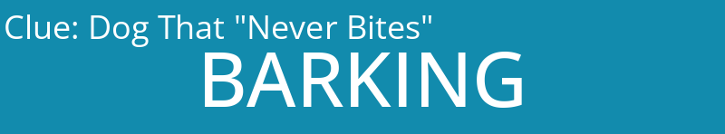 Dog That "Never Bites"