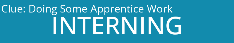 Doing Some Apprentice Work