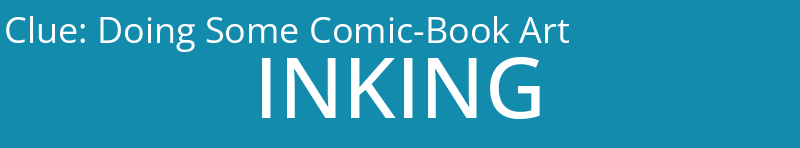 Doing Some Comic-Book Art