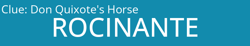Don Quixote's Horse