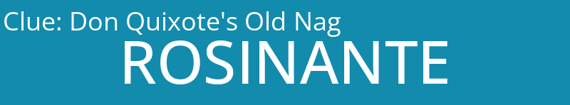 Don Quixote's Old Nag