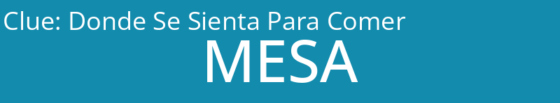 Donde Se Sienta Para Comer