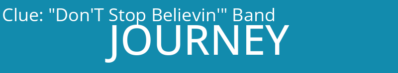 "Don'T Stop Believin'" Band