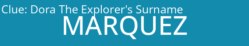 Dora The Explorer's Surname