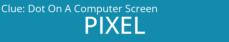 Dot On A Computer Screen