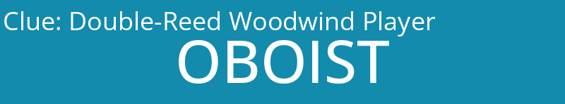 Double-Reed Woodwind Player