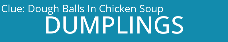 Dough Balls In Chicken Soup