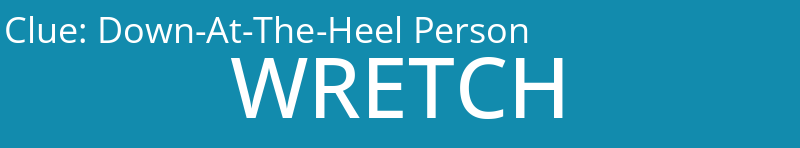 Down-At-The-Heel Person